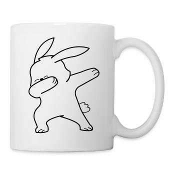 Dabbing Bunny - Mug - white - Right