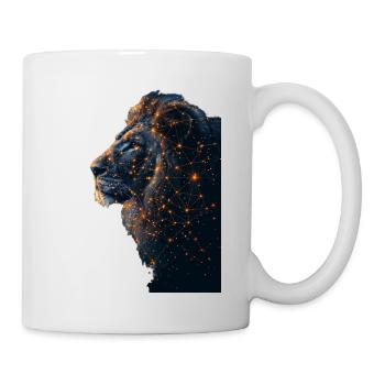 Lion - Mug blanc - blanc - Droite