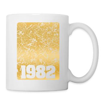 Nummer 1982 - Tasse - Weiß - Rechts