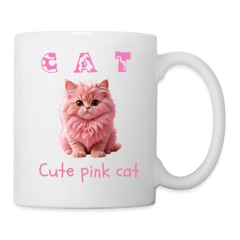 Chat - Mug blanc - blanc - Droite