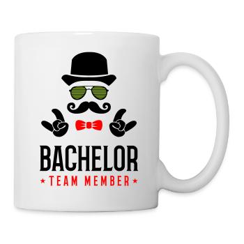 Membre de l’équipe Bachelor - Mug blanc - blanc - Droite