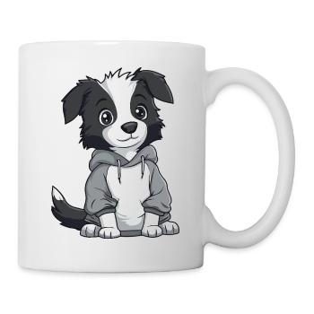 Border Collie Chien Drôle - Mug blanc - blanc - Droite