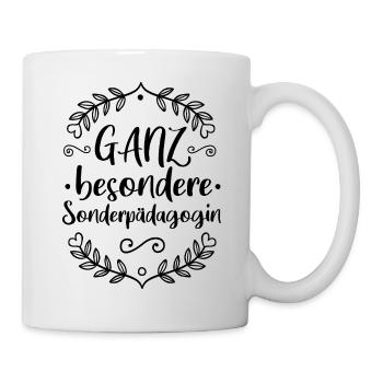 Ganz besondere Sonderpädagogin - Tasse - Weiß - Rechts