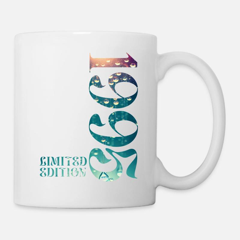 1995 Edition Limitée 1995 Vintage Anniversaire - Mug blanc - blanc