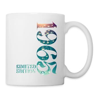 1965 Edition Limitée 1965 Vintage Anniversaire - Mug blanc - blanc - Droite