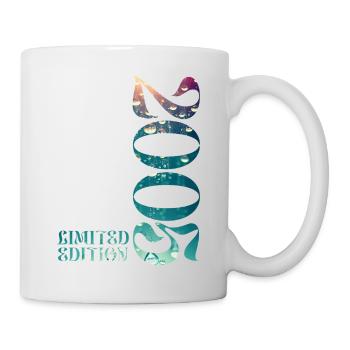 2005 Edition Limitée 2005 Vintage Anniversaire - Mug blanc - blanc - Droite