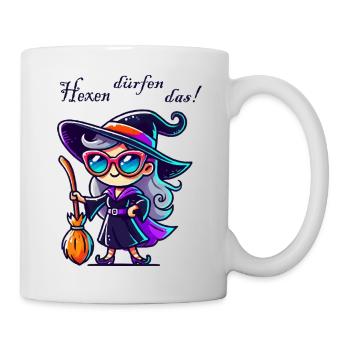 Witch Sunglasses Comic - Mug - white - Right