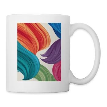 Feather-light colours - Mug - white - Right