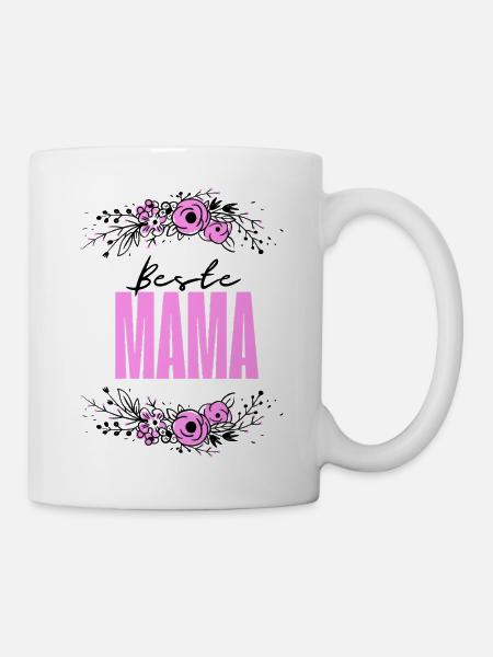 Beste Mama Geschenk - Tasse - Weiß