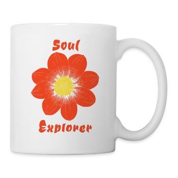 Seelen-Entdecker - Tasse - Weiß - Rechts