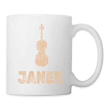 Janek als Bratsche - Tasse - Weiß - Rechts