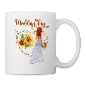 SunFlower Wedding Day - Mug - white - Right