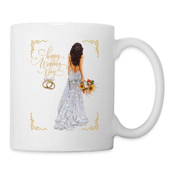 Happy Wedding Day - Mug - white - Right