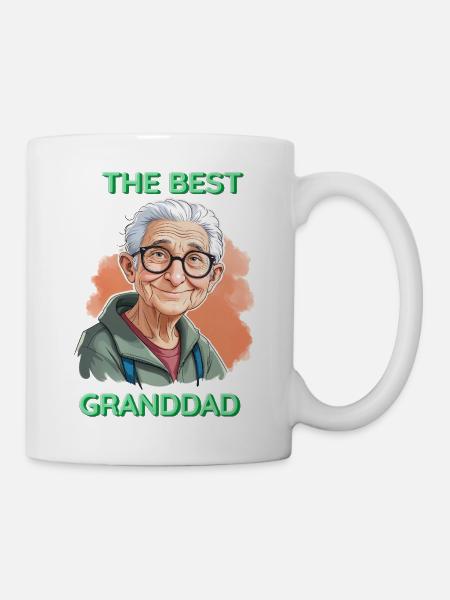 The best grandfather - Mug - white