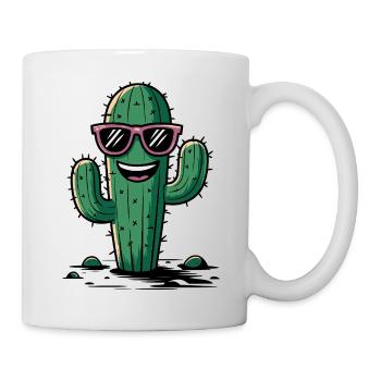 Cool Cactus - Mug blanc - blanc - Droite