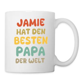 Jamie as a baby - Mug - white - Right