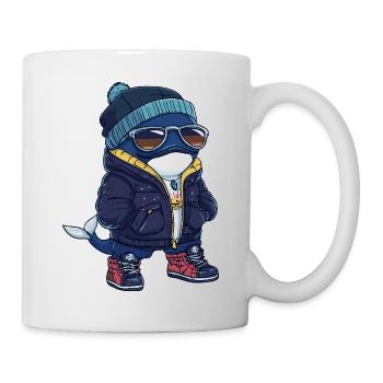 Wal Cool Comic - Tasse - Weiß - Rechts