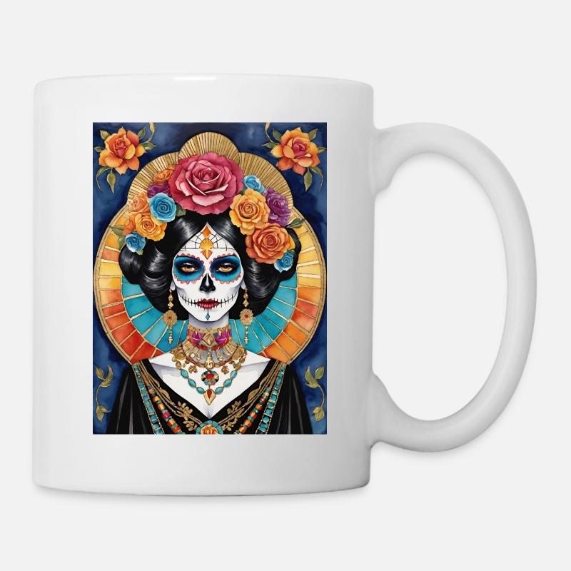 LA CATRINA DELUXE - Mug - white