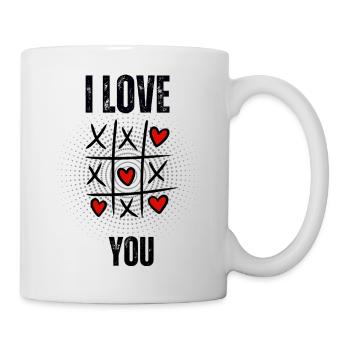 Love Tic-Tac-Toe - Mug - white - Right