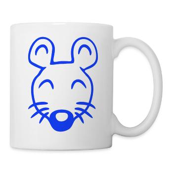 Mouse Mouse Cute Little Rat Rodent Friendly - Mug - white - Right