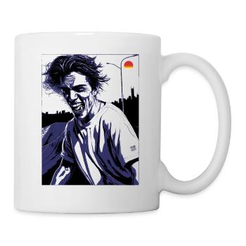 Big Smile Zombie Guy - Tasse - Weiß - Rechts