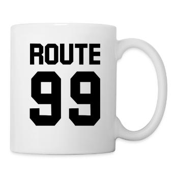 ROUTE 99 - Mug blanc - blanc - Droite