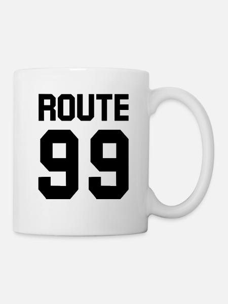ROUTE 99 - Mug blanc - blanc