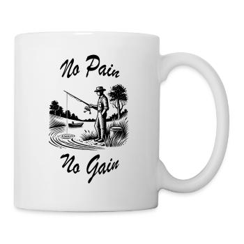 Pas de Pain Pas de Gain - Mug blanc - blanc - Droite