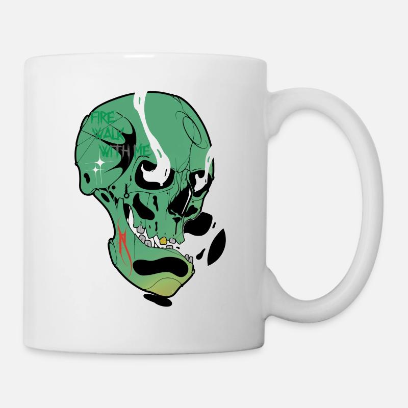 Skull - Mug - white