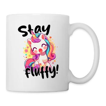 Ein Einhorn für süße Heldinnen - Tasse - Weiß - Rechts