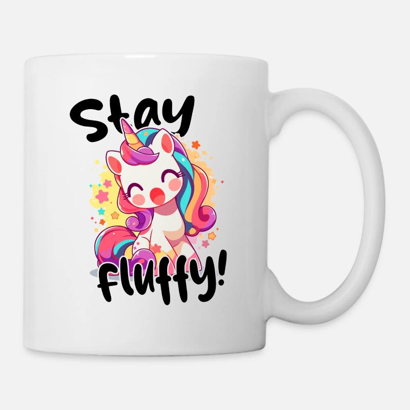 Une licorne pour les héroïnes douces - Mug blanc - blanc