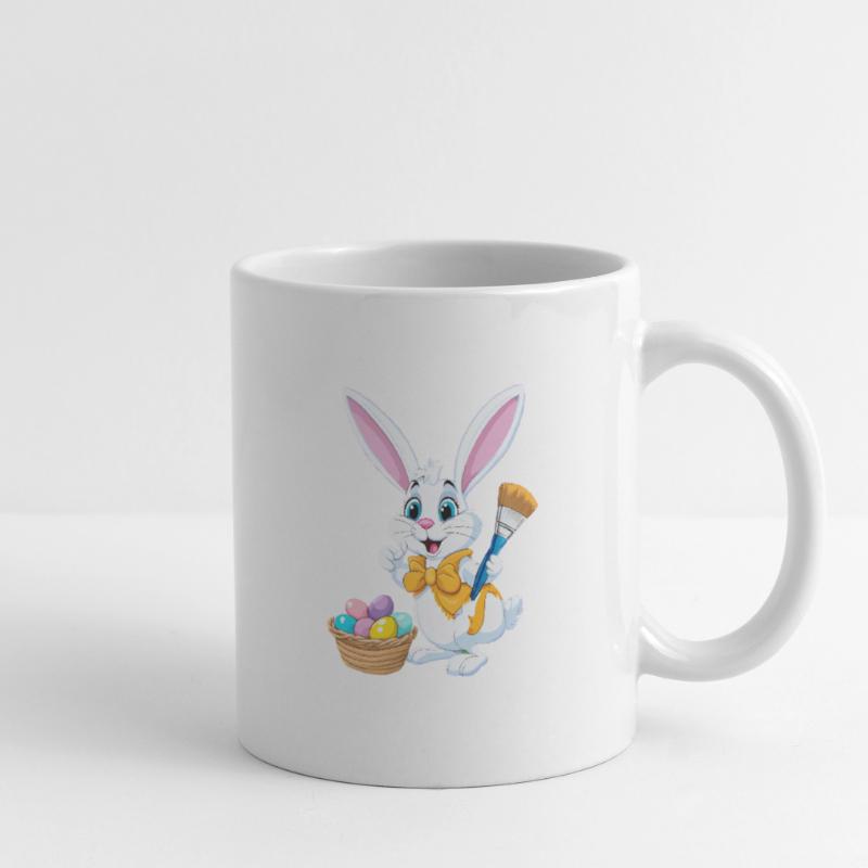 Easter bunny with Easter eggs Mug