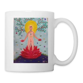 Éveil Divin - Collection : Origine & Harmoni - Mug - white - Right