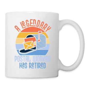 A Legendary Postal Worker Has Retired Mailman Mail - Mug - white - Right