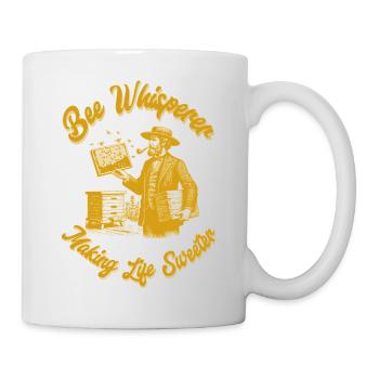 Bee Whisperer Beekeeper Beekeeper Shirt - Mug - white - Right