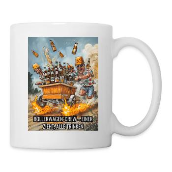 Männertag Herrentag saufen Geschenk - Tasse - Weiß - Rechts