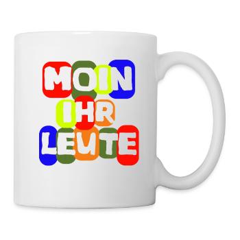 Langue Chemise Moin vous les gens amusant - Mug blanc - blanc - Droite