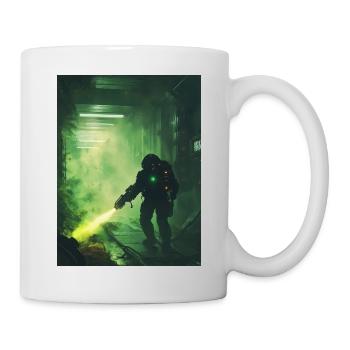 Sci Fi Warrior2 - Mug - white - Right