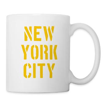 New York City - NYC - NY - Manhattan - Brooklyn - Mug blanc - blanc - Droite