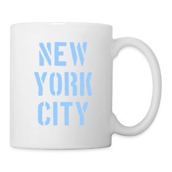 New York City - NYC - NY - Manhattan - Brooklyn - Mug blanc - blanc - Droite