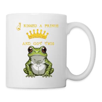 J’ai embrassé - Mug blanc - blanc - Droite
