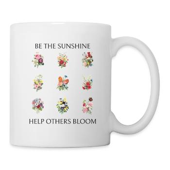 Be the sun and help others - Mug - white - Right