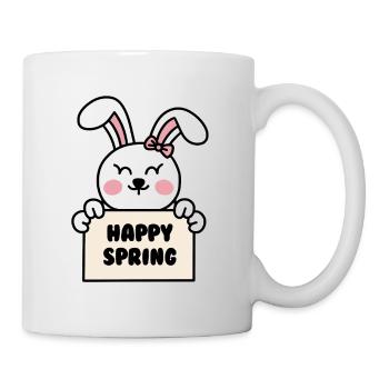 Bon printemps - Mug blanc - blanc - Droite