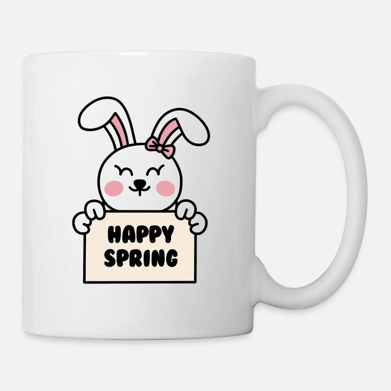 Bon printemps - Mug blanc - blanc