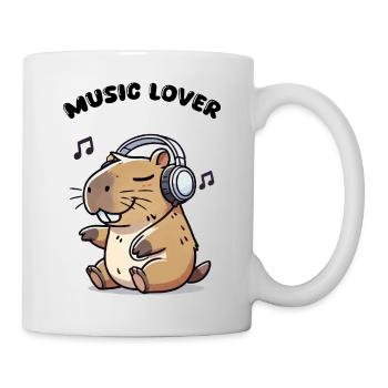 Capybara Music - Mug - white - Right