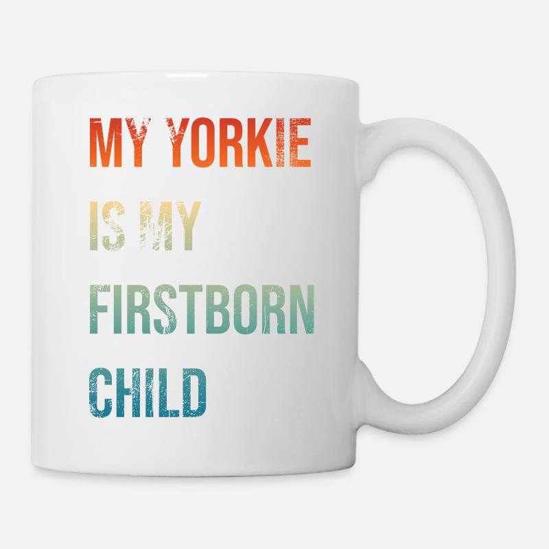 Yorkie Premier-né - Mug blanc - blanc