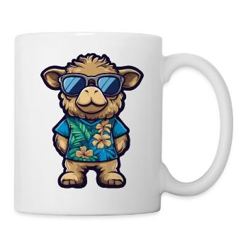 Camel Comic Funny Summer - Mug - white - Right