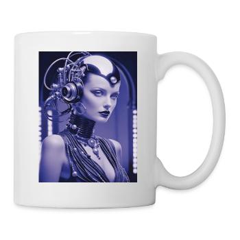 CYBORG DIVAMANIA - Tasse - Weiß - Rechts
