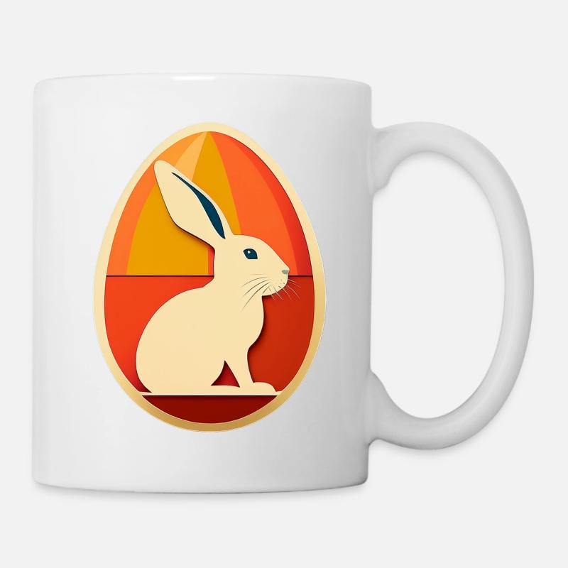 Conception d’oeuf de Pâques n°14 - Mug blanc - blanc