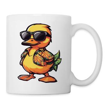 Duck Funny Summer - Mug - white - Right